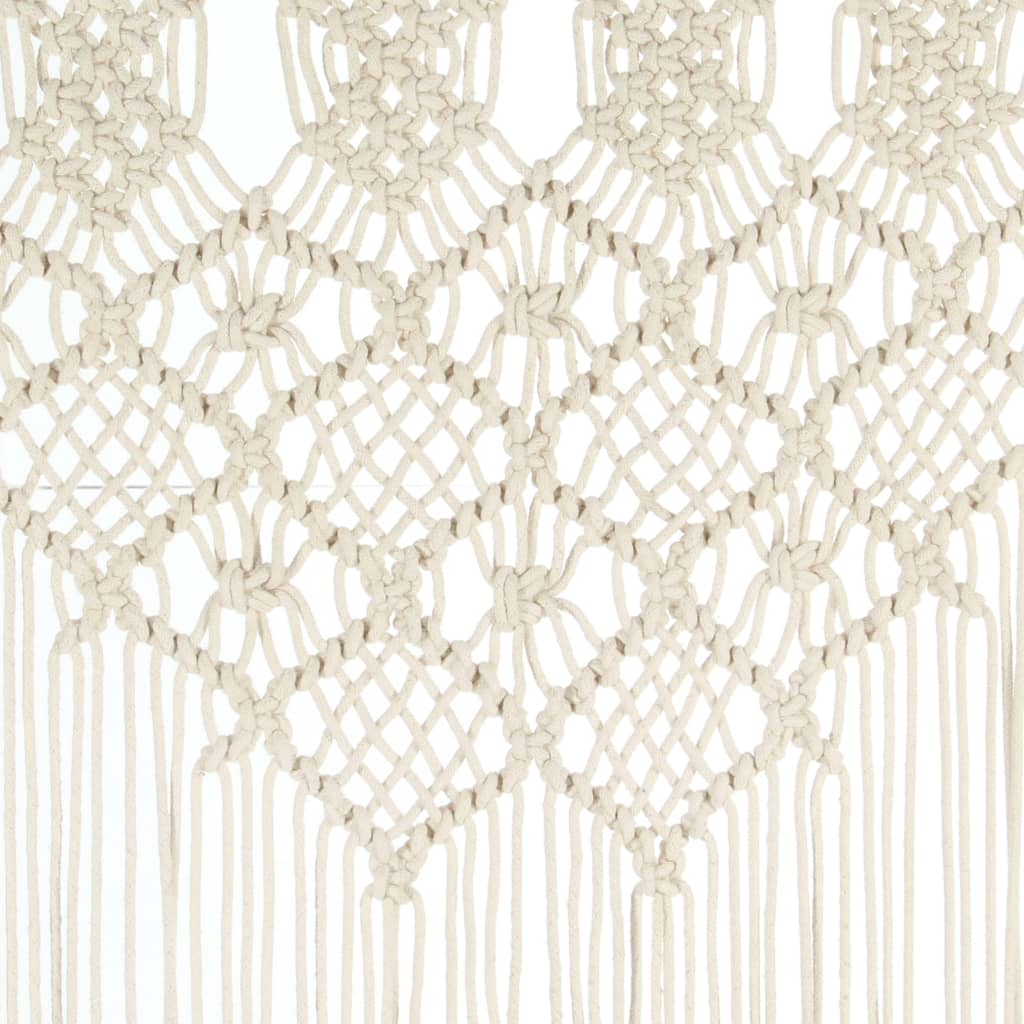 Gordijn macramé 140x240 cm katoen is nu te koop bij PeponiXL, paradijselijk wonen!