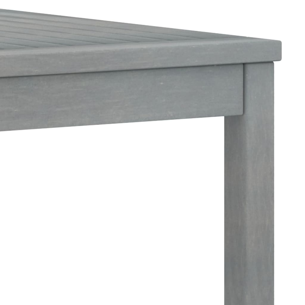 5-delige Loungeset met kussens massief acaciahout grijs is nu te koop bij PeponiXL, paradijselijk wonen!