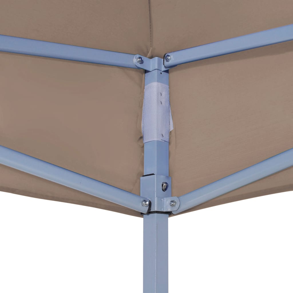 Partytentdak 270 g/m² 3x3 m taupe is nu te koop bij PeponiXL, paradijselijk wonen!