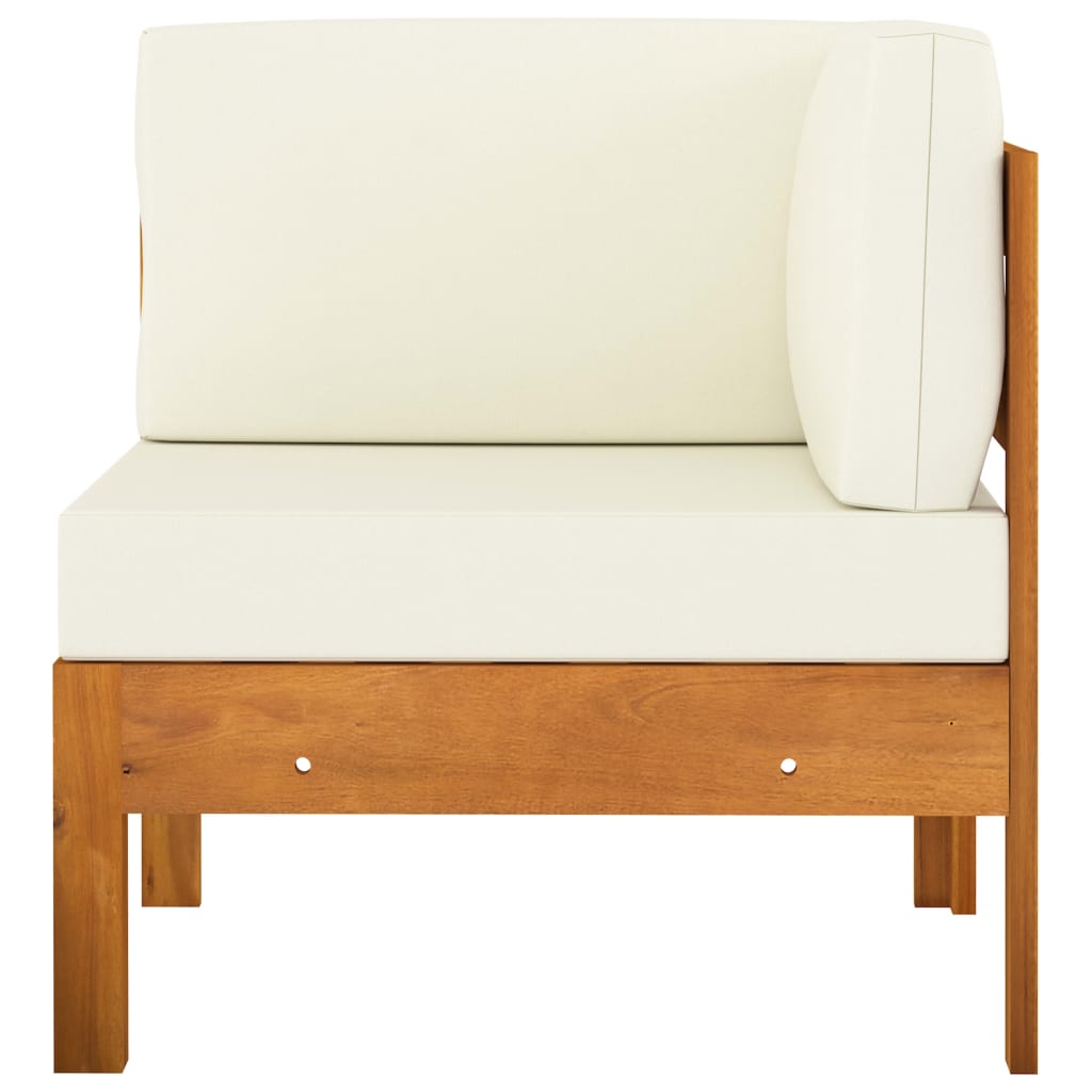 9-delige tuinloungeset met kussens 100x60 cm acaciahout is nu te koop bij PeponiXL, paradijselijk wonen!