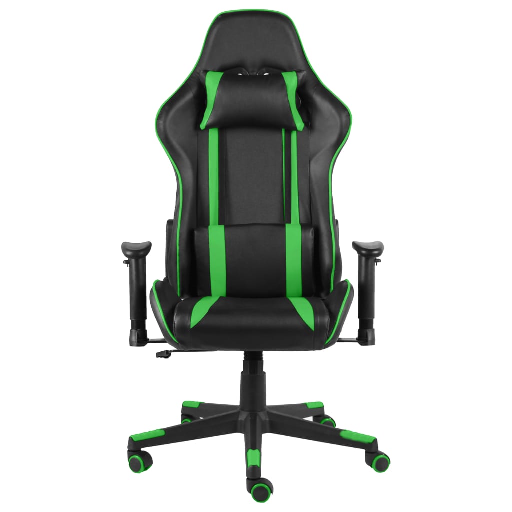 Gamestoel draaibaar PVC groen is nu te koop bij PeponiXL, paradijselijk wonen!