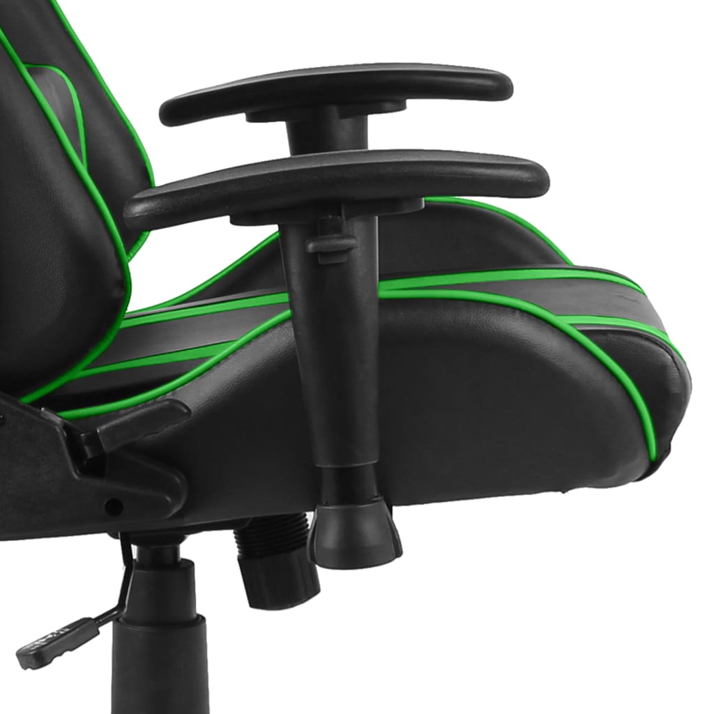 Gamestoel draaibaar PVC groen is nu te koop bij PeponiXL, paradijselijk wonen!