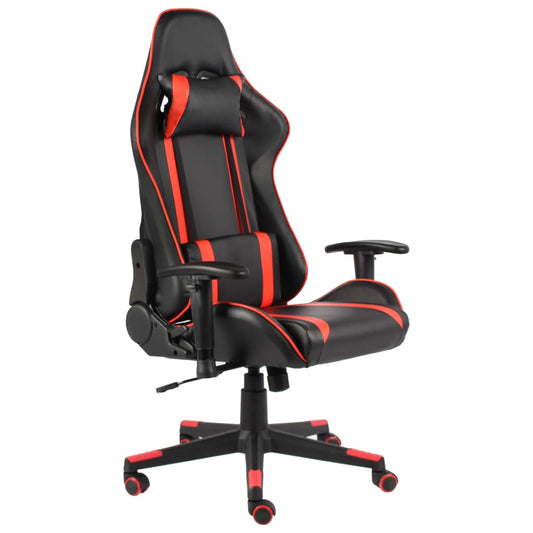 Gamestoel draaibaar PVC rood is nu te koop bij PeponiXL, paradijselijk wonen!