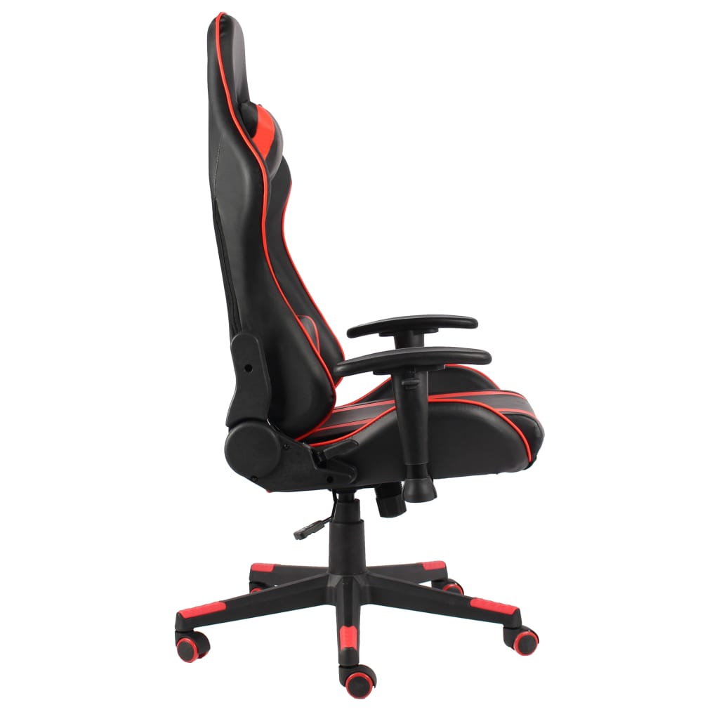 Gamestoel draaibaar PVC rood is nu te koop bij PeponiXL, paradijselijk wonen!