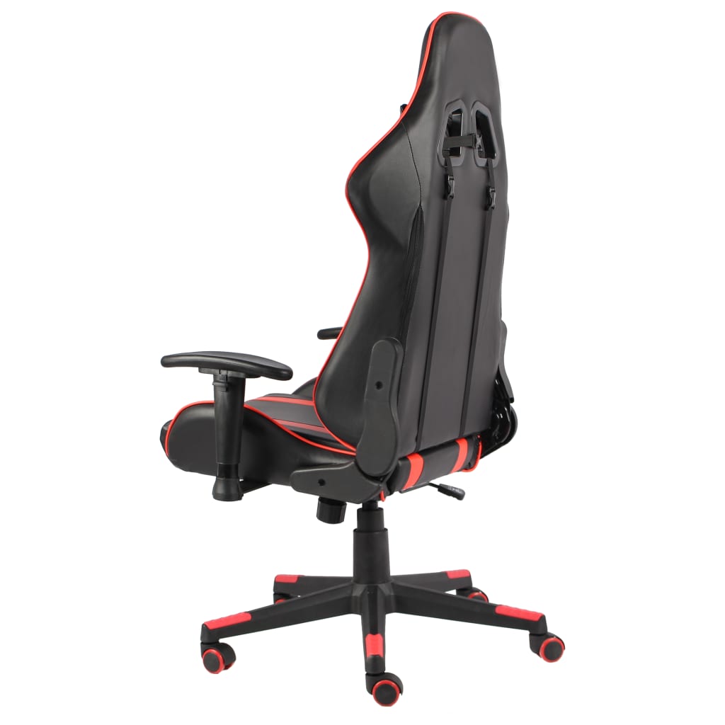 Gamestoel draaibaar PVC rood is nu te koop bij PeponiXL, paradijselijk wonen!