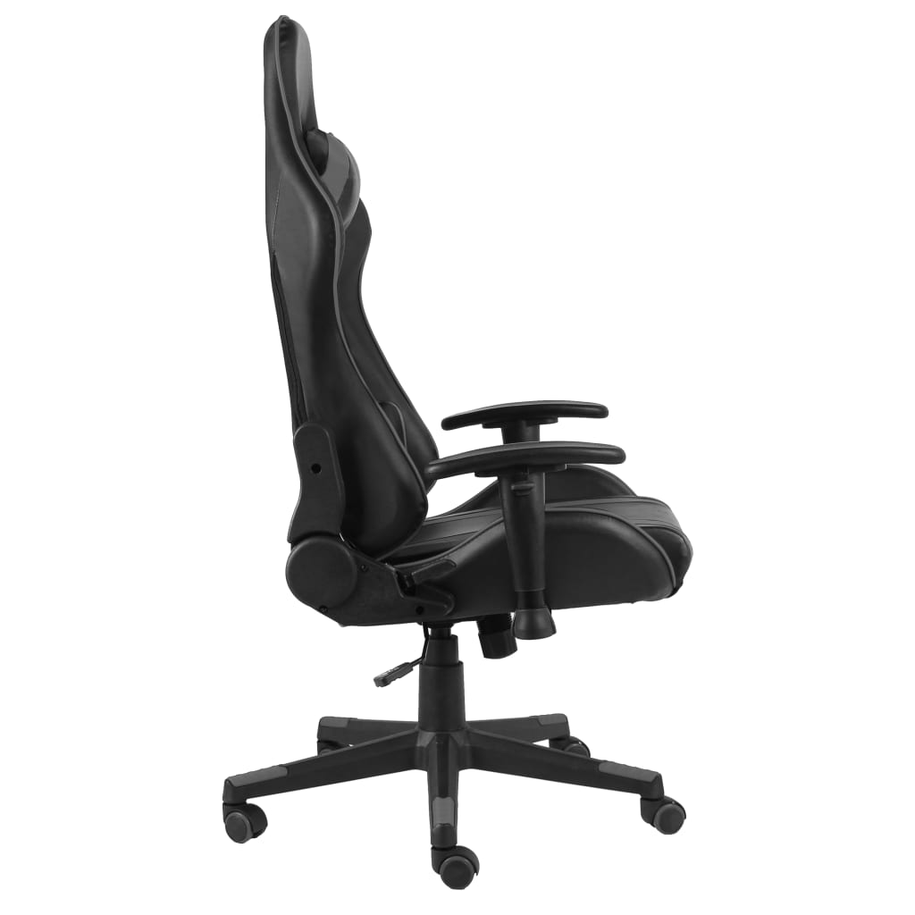 Gamestoel draaibaar PVC grijs is nu te koop bij PeponiXL, paradijselijk wonen!