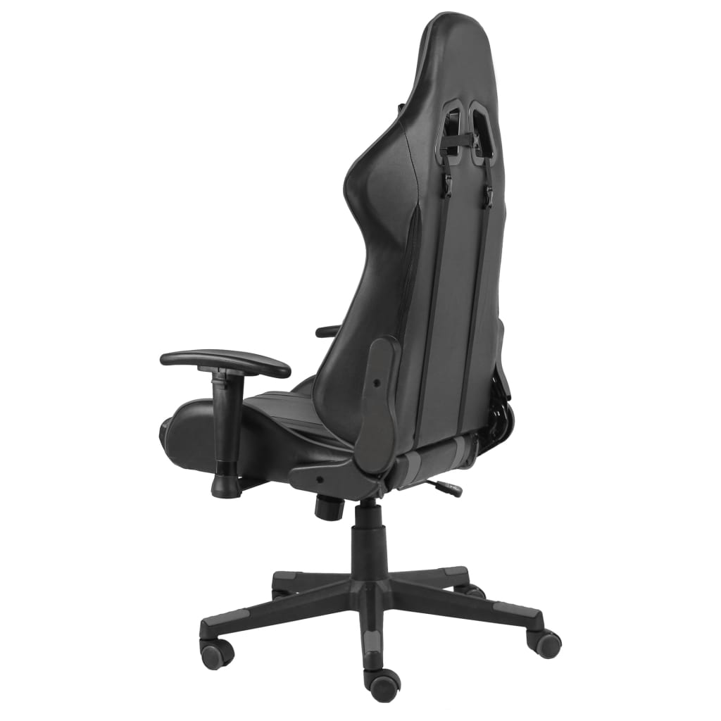 Gamestoel draaibaar PVC grijs is nu te koop bij PeponiXL, paradijselijk wonen!