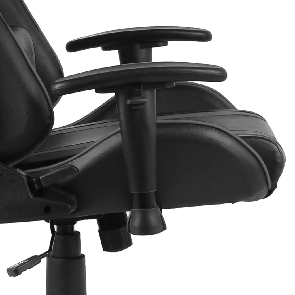 Gamestoel draaibaar PVC grijs is nu te koop bij PeponiXL, paradijselijk wonen!