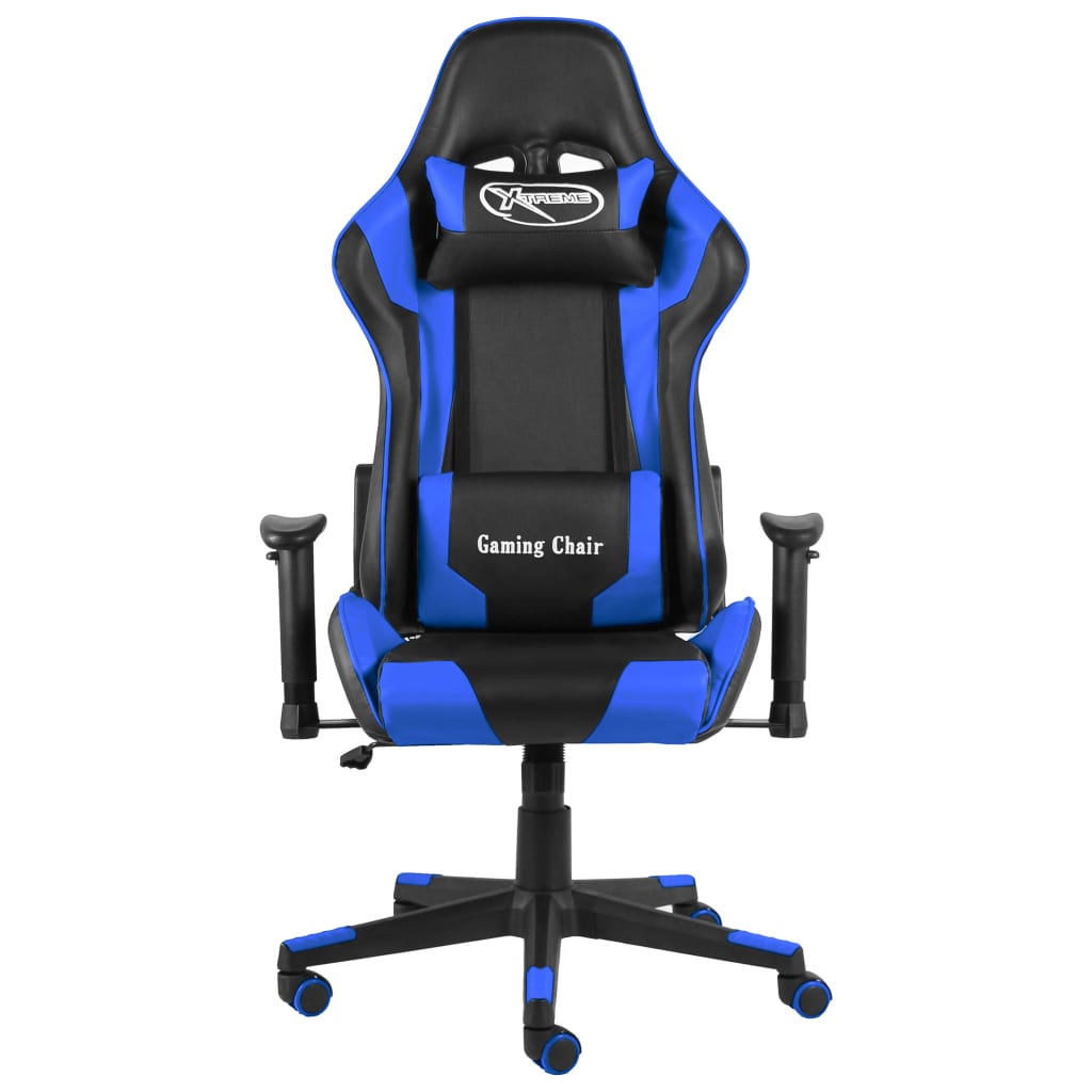 Gamestoel draaibaar PVC blauw is nu te koop bij PeponiXL, paradijselijk wonen!