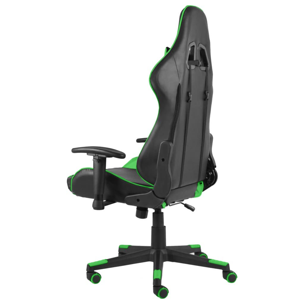 Gamestoel draaibaar PVC groen is nu te koop bij PeponiXL, paradijselijk wonen!