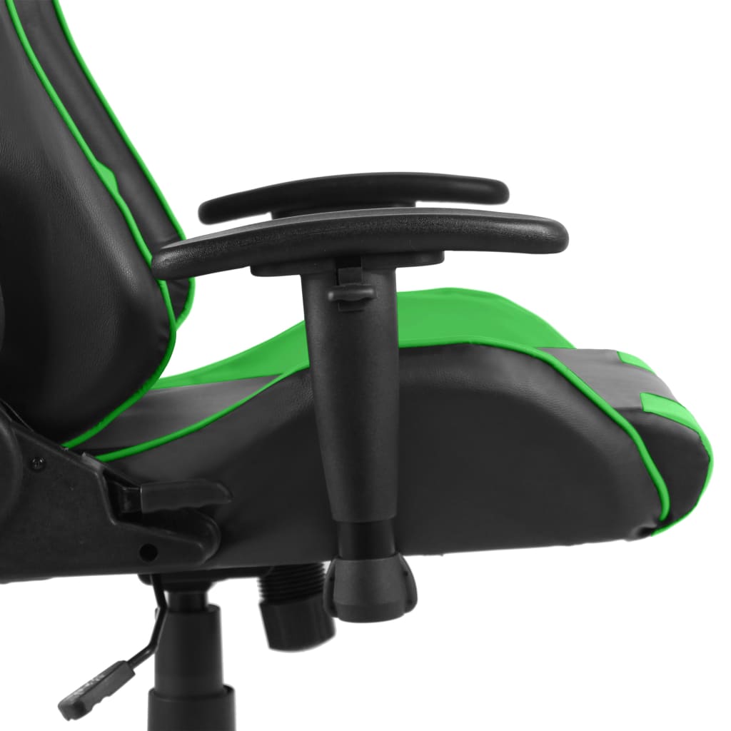 Gamestoel draaibaar PVC groen is nu te koop bij PeponiXL, paradijselijk wonen!