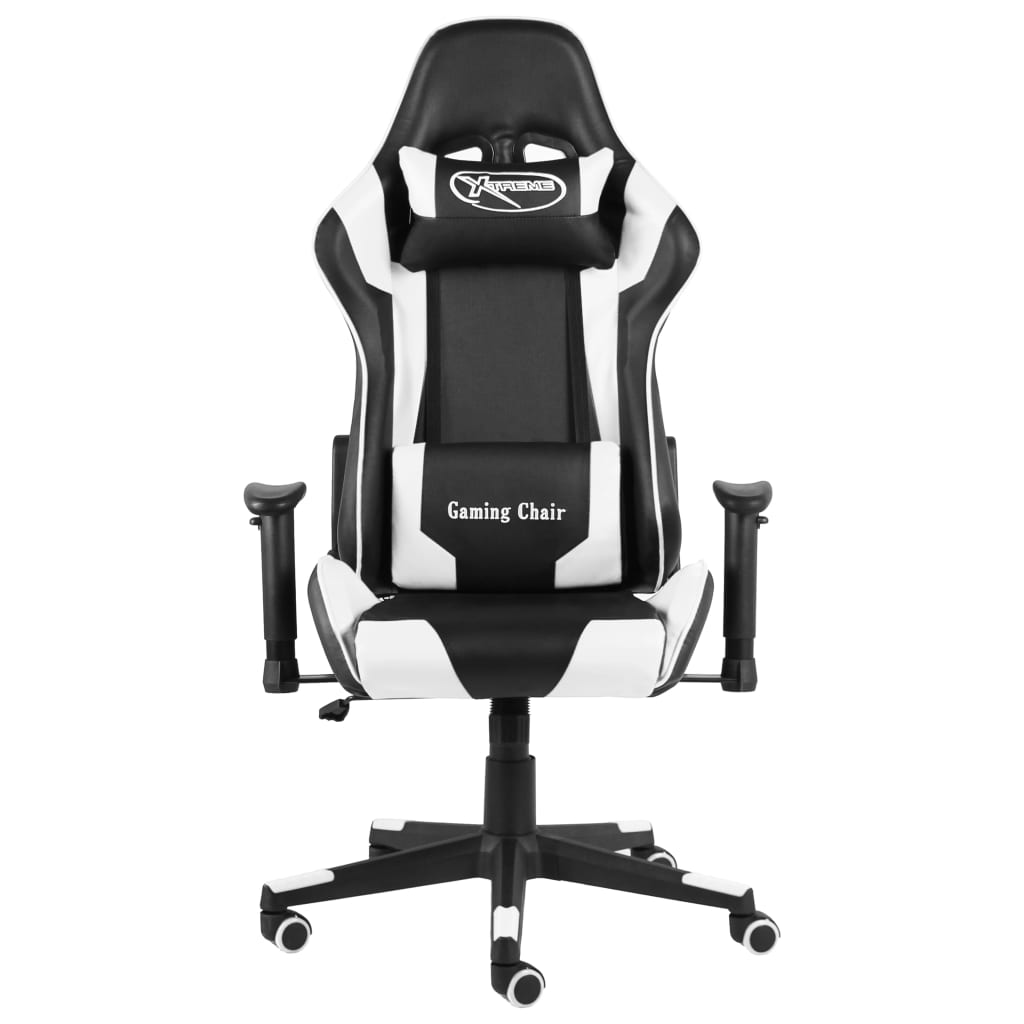 Gamestoel draaibaar PVC wit is nu te koop bij PeponiXL, paradijselijk wonen!