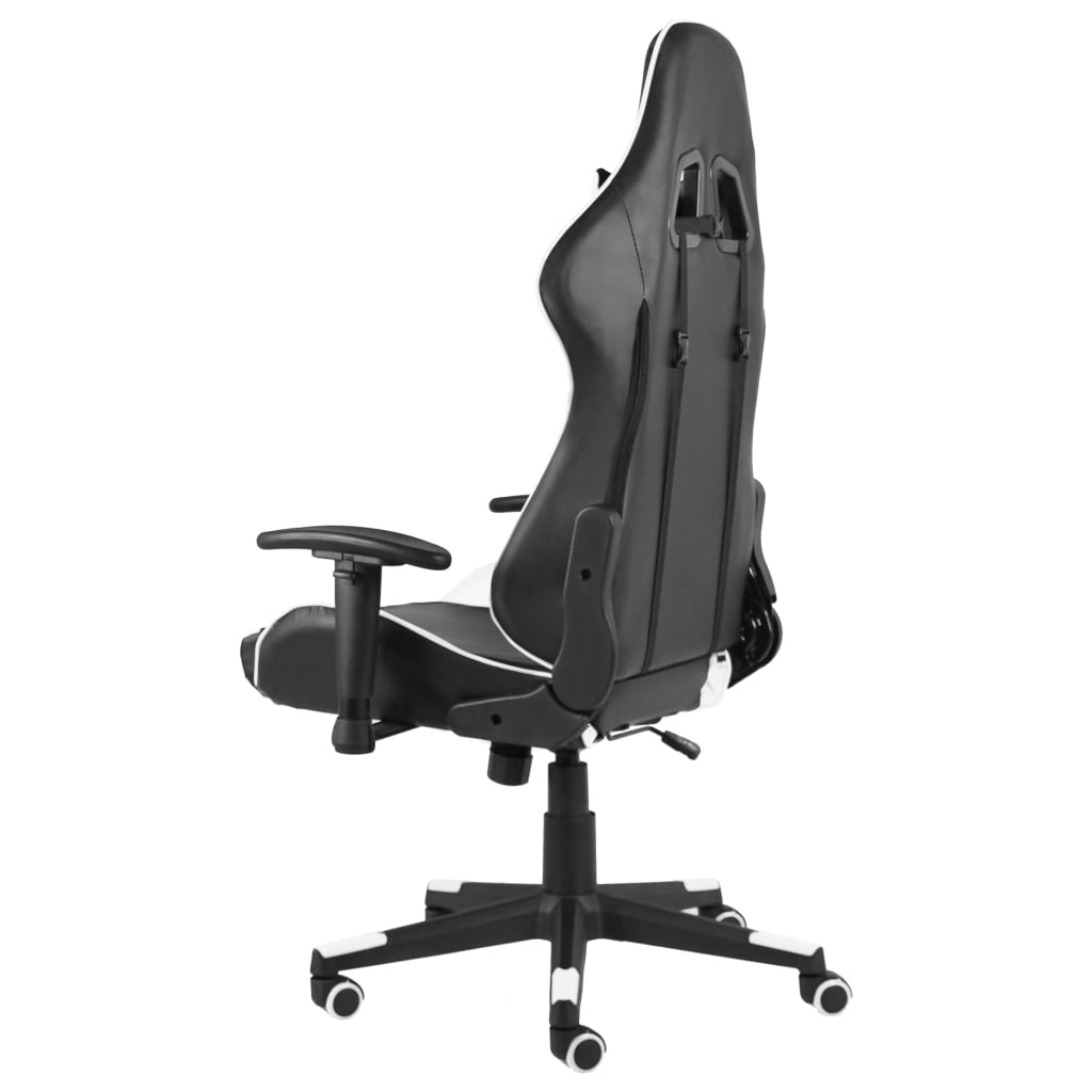 Gamestoel draaibaar PVC wit is nu te koop bij PeponiXL, paradijselijk wonen!