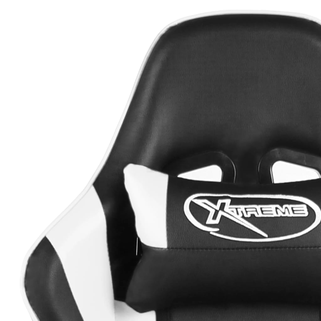 Gamestoel draaibaar PVC wit is nu te koop bij PeponiXL, paradijselijk wonen!