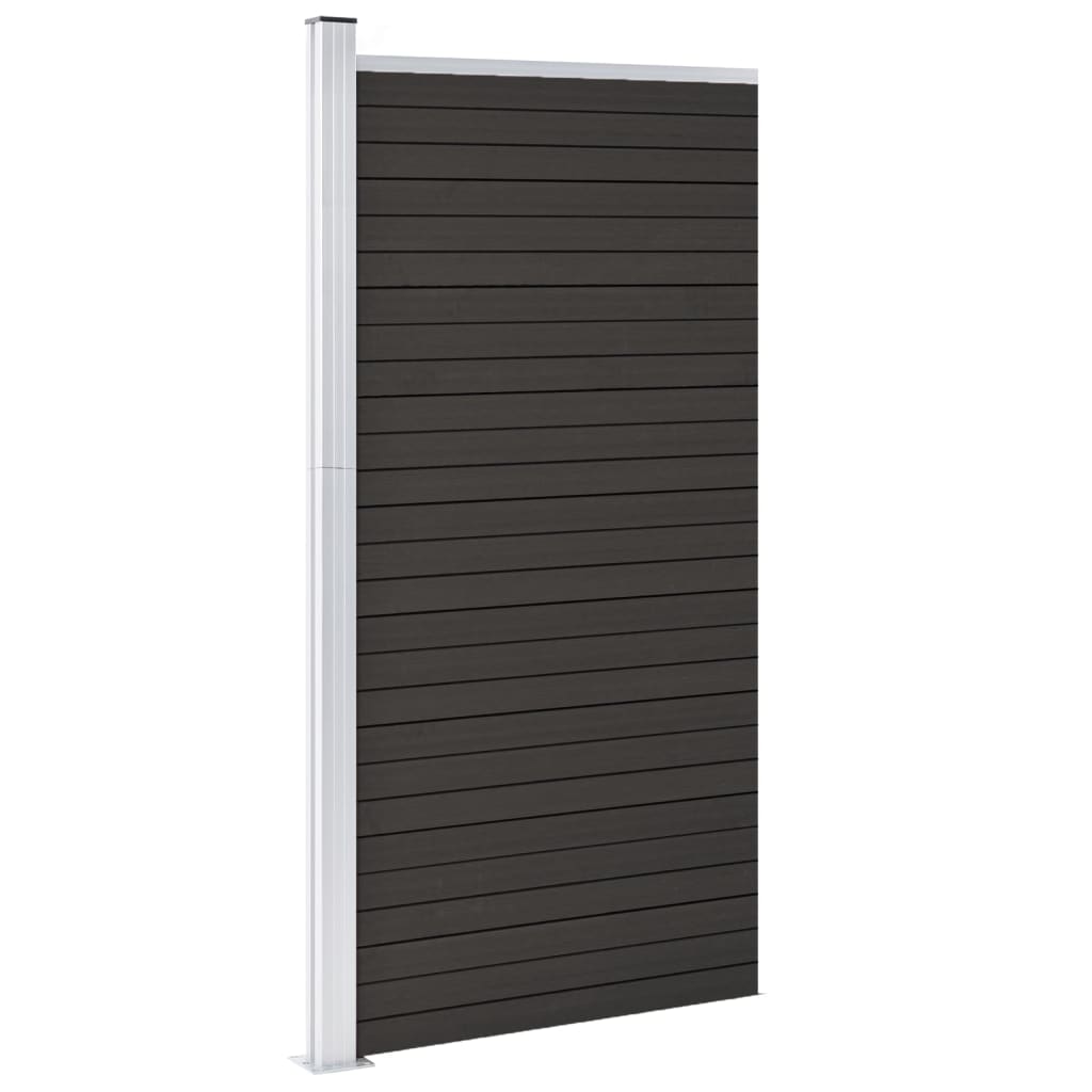 Schuttingpaneel 95x186 cm HKC grijs is nu te koop bij PeponiXL, paradijselijk wonen!