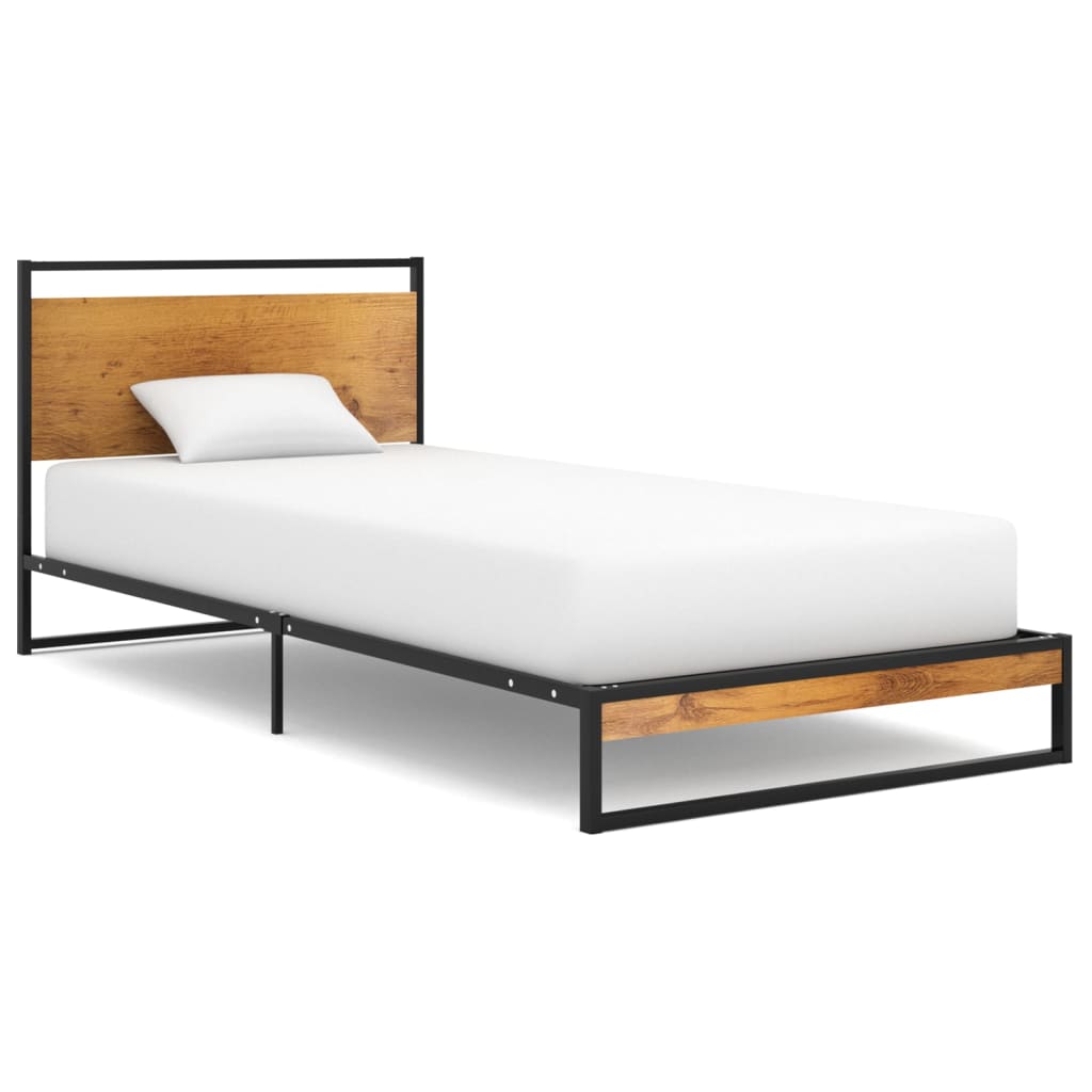 Bedframe metaal 100x200 cm is nu te koop bij PeponiXL, paradijselijk wonen!