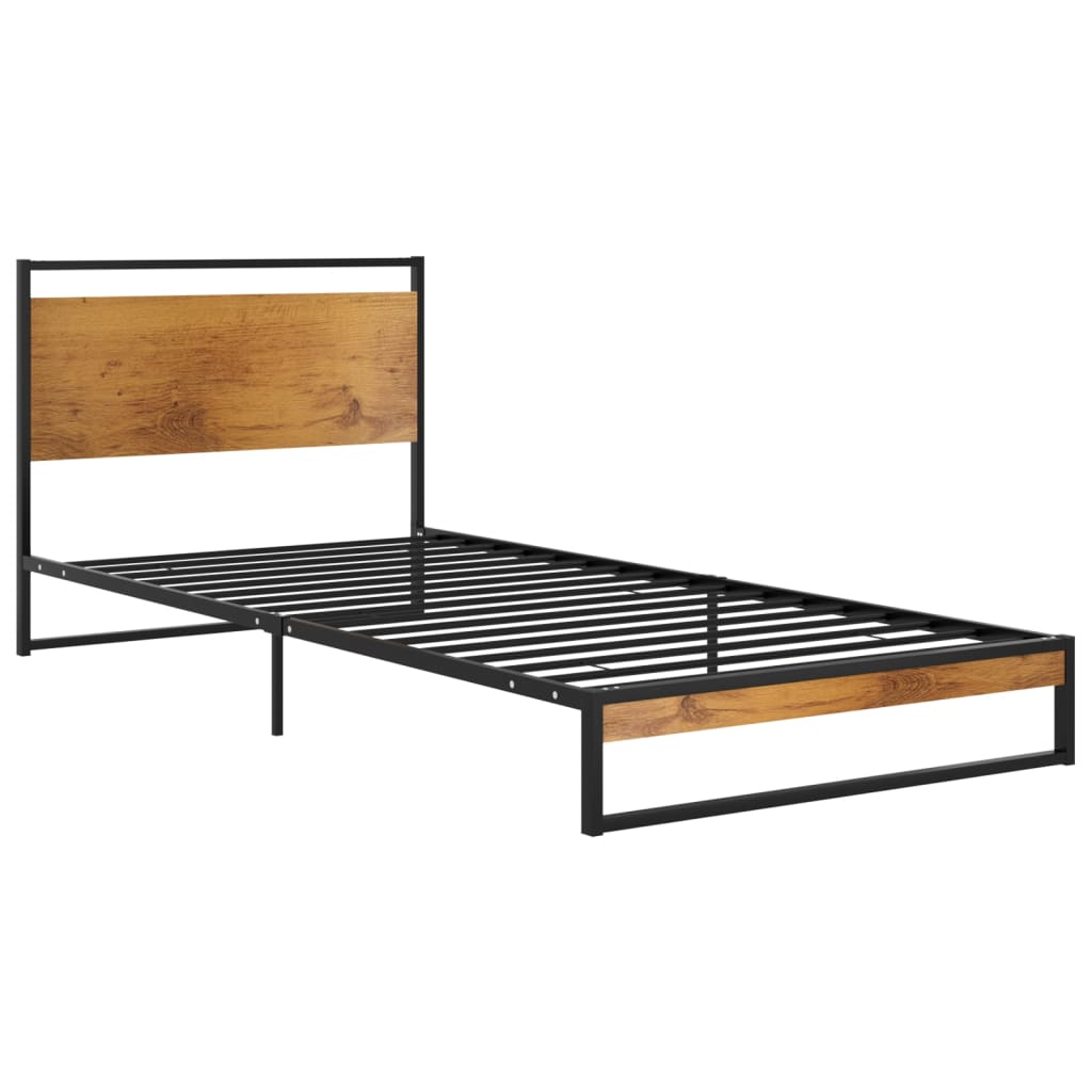 Bedframe metaal 100x200 cm is nu te koop bij PeponiXL, paradijselijk wonen!