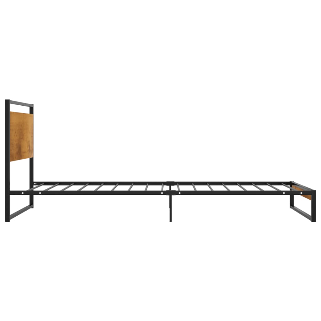 Bedframe metaal 100x200 cm is nu te koop bij PeponiXL, paradijselijk wonen!