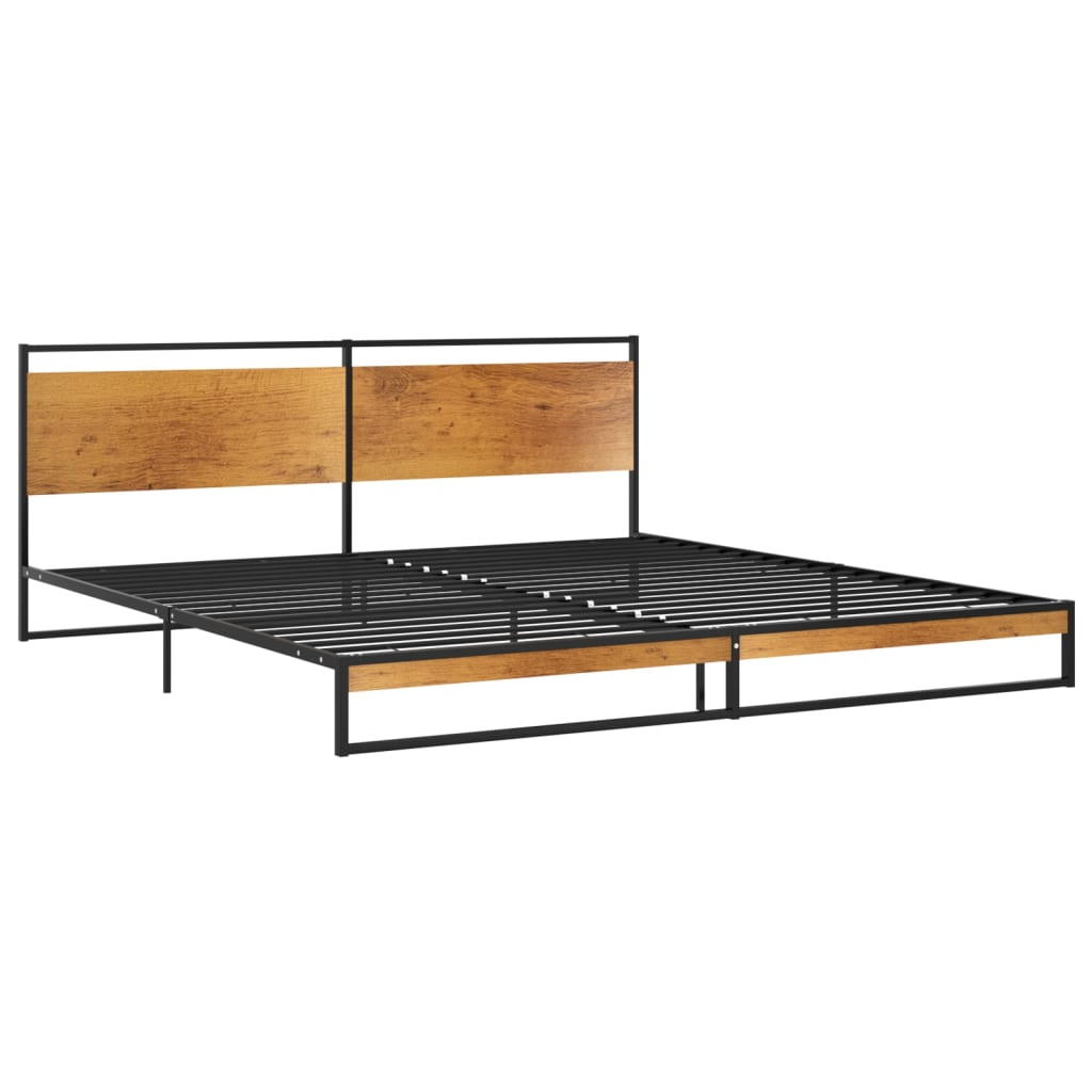 Bedframe metaal 200x200 cm is nu te koop bij PeponiXL, paradijselijk wonen!