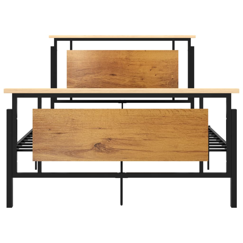 Bedframe metaal 120x200 cm is nu te koop bij PeponiXL, paradijselijk wonen!