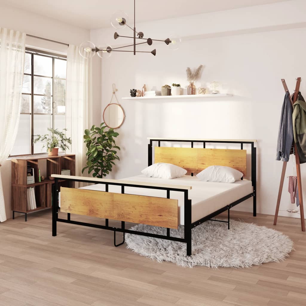 Bedframe metaal 160x200 cm is nu te koop bij PeponiXL, paradijselijk wonen!