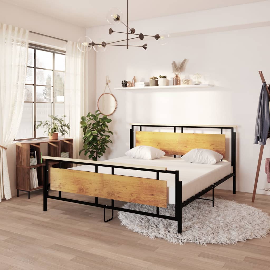 Bedframe metaal 180x200 cm is nu te koop bij PeponiXL, paradijselijk wonen!