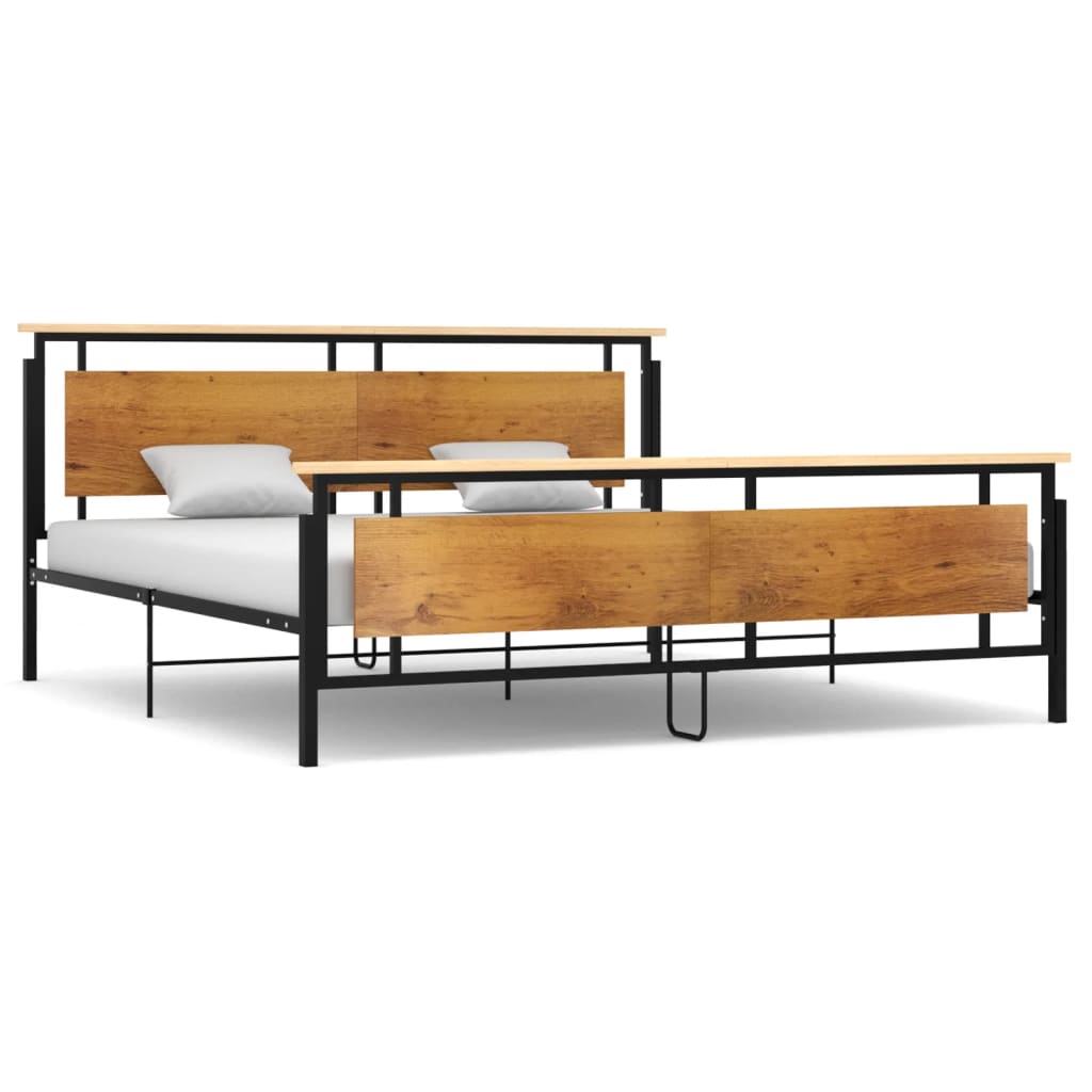 Bedframe metaal 200x200 cm is nu te koop bij PeponiXL, paradijselijk wonen!