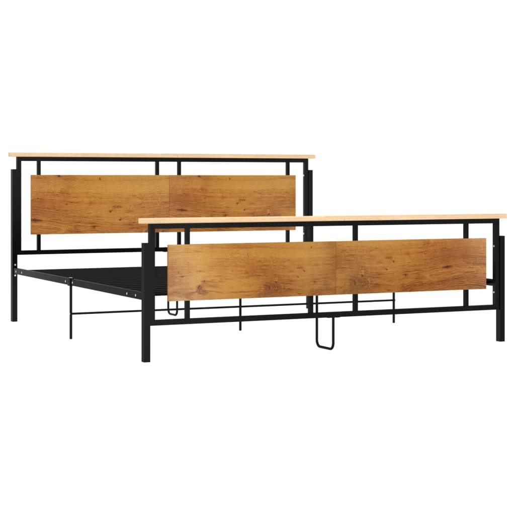 Bedframe metaal 200x200 cm is nu te koop bij PeponiXL, paradijselijk wonen!