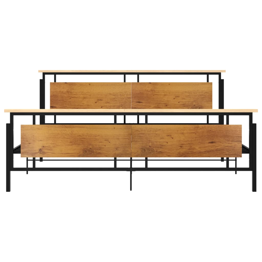 Bedframe metaal 200x200 cm is nu te koop bij PeponiXL, paradijselijk wonen!