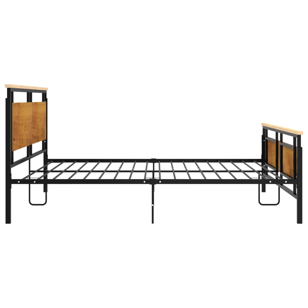 Bedframe metaal 200x200 cm is nu te koop bij PeponiXL, paradijselijk wonen!