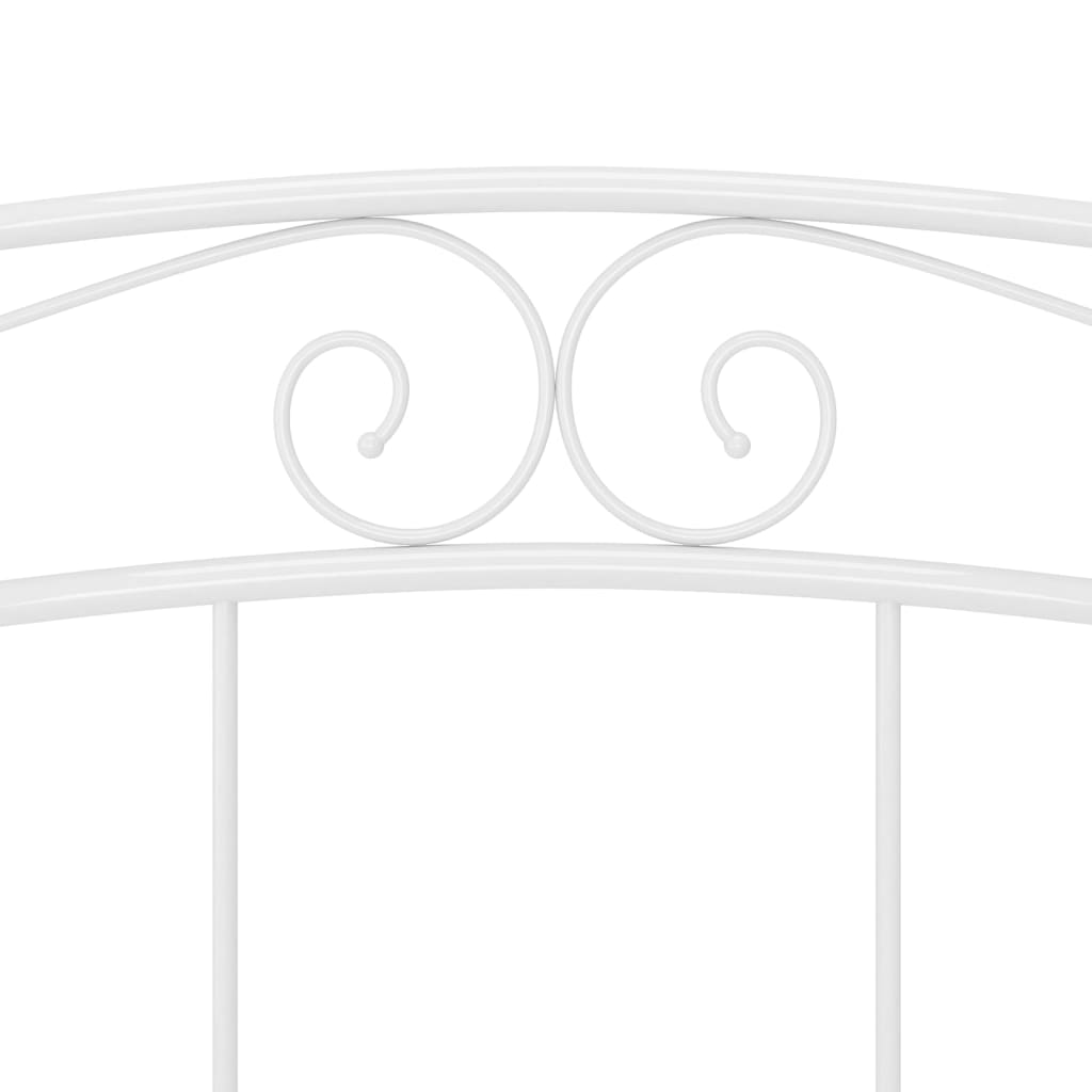 Bedframe metaal wit 140x200 cm is nu te koop bij PeponiXL, paradijselijk wonen!