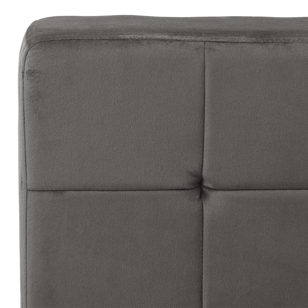 Relaxstoel 65x79x87 cm fluweel donkergrijs is nu te koop bij PeponiXL, paradijselijk wonen!