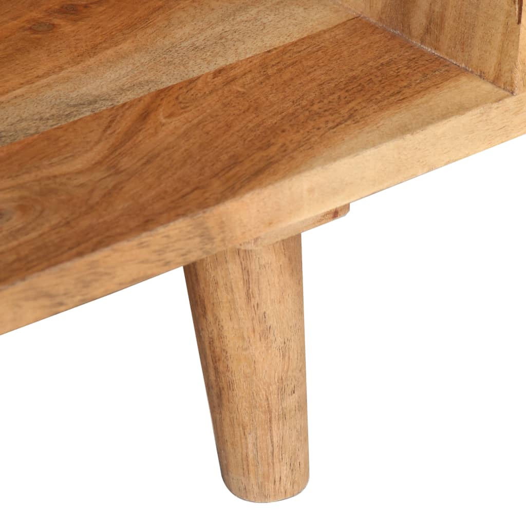 Tv-meubel 115x30x39 cm massief acaciahout is nu te koop bij PeponiXL, paradijselijk wonen!