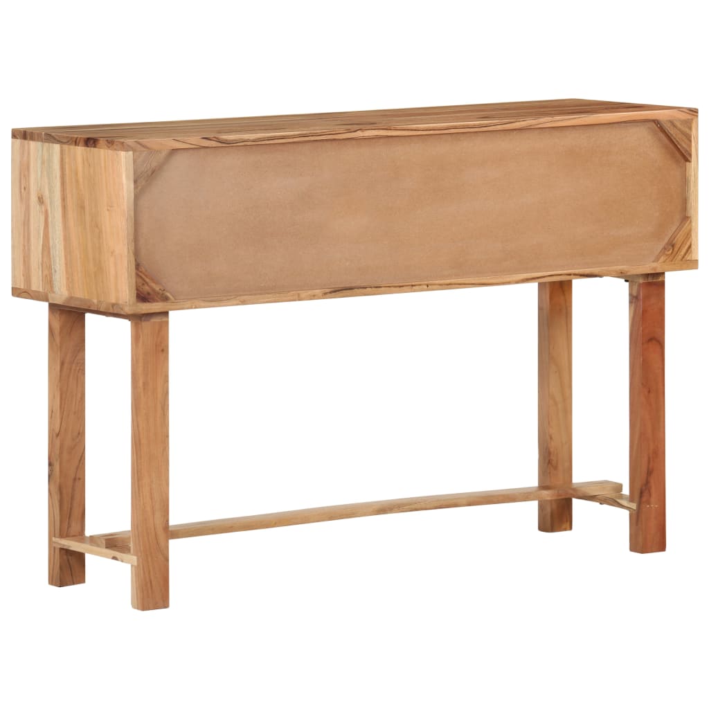 Dressoir 115x35x75 cm massief acaciahout is nu te koop bij PeponiXL, paradijselijk wonen!
