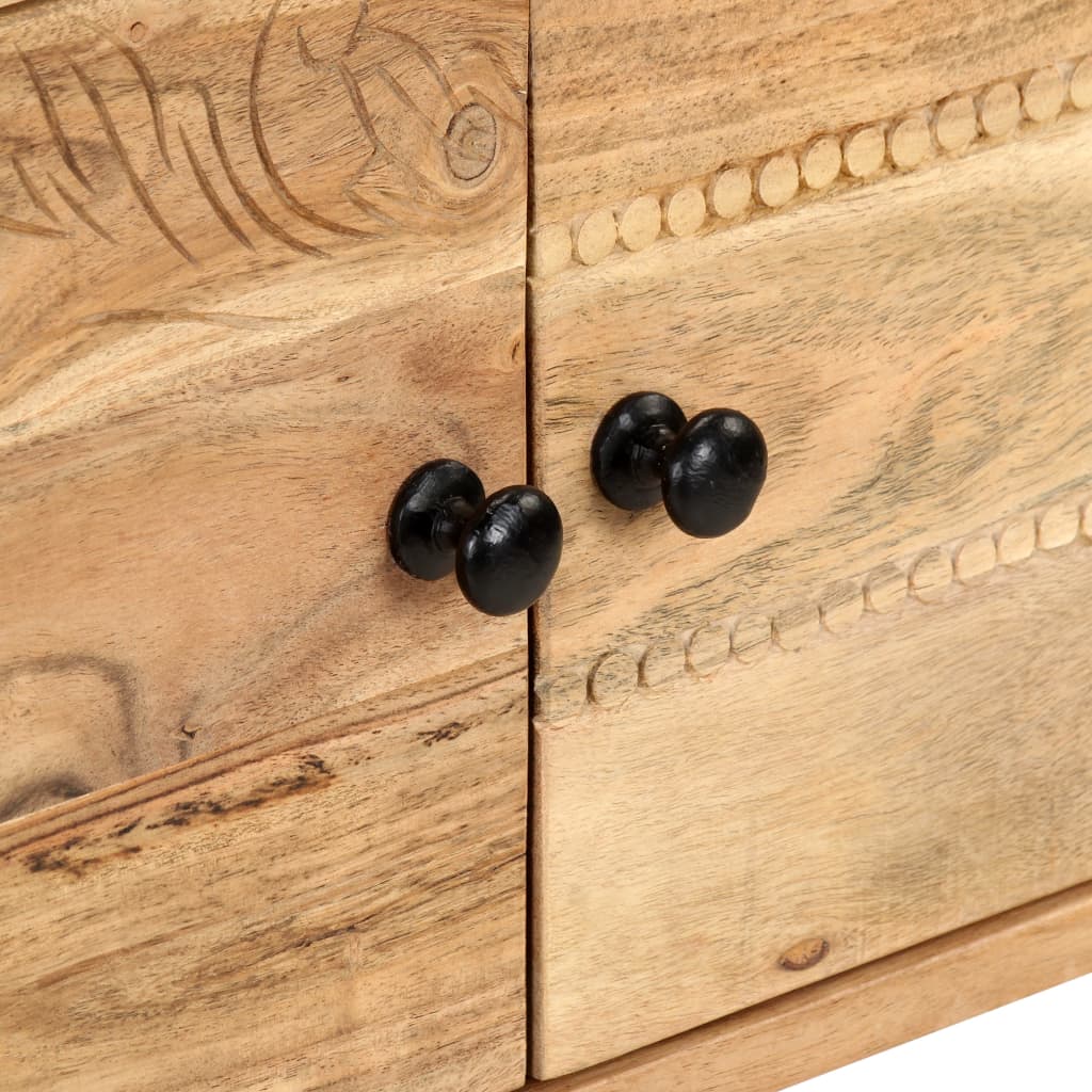 Dressoir 115x35x75 cm massief acaciahout is nu te koop bij PeponiXL, paradijselijk wonen!