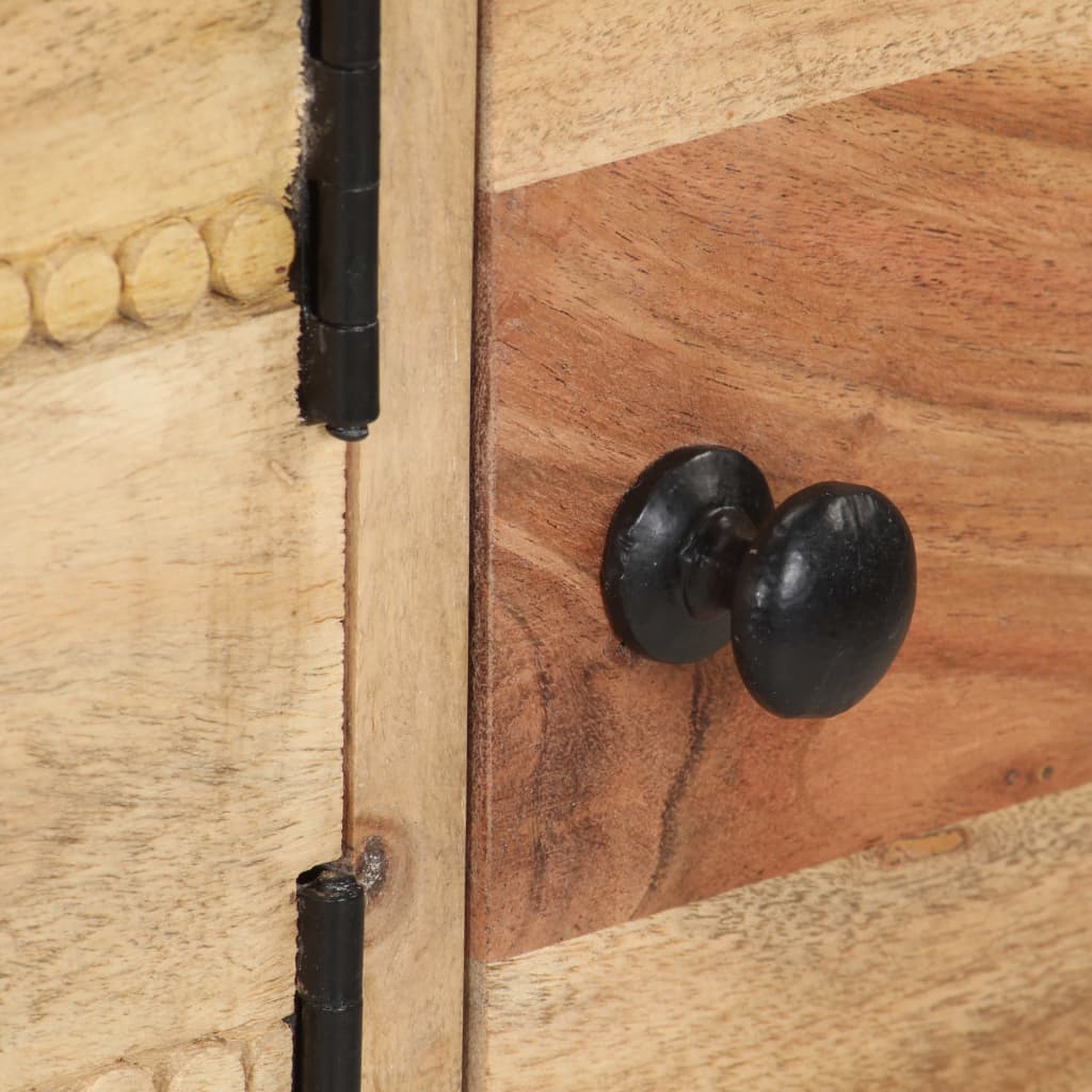 Dressoir 115x35x75 cm massief acaciahout is nu te koop bij PeponiXL, paradijselijk wonen!