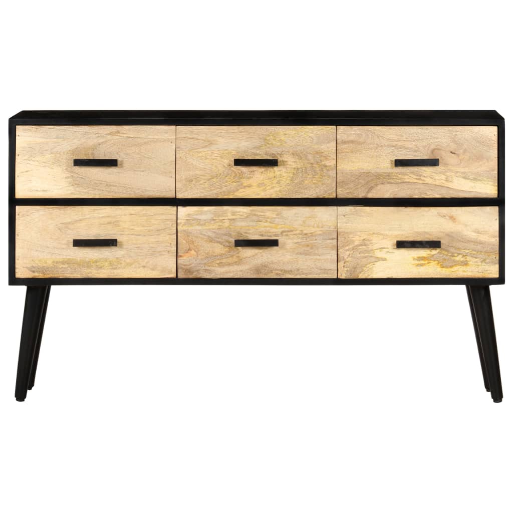 Dressoir 110x33x64 cm massief mangohout is nu te koop bij PeponiXL, paradijselijk wonen!
