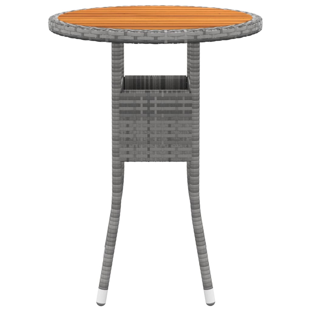 5-delige Loungeset poly rattan grijs is nu te koop bij PeponiXL, paradijselijk wonen!