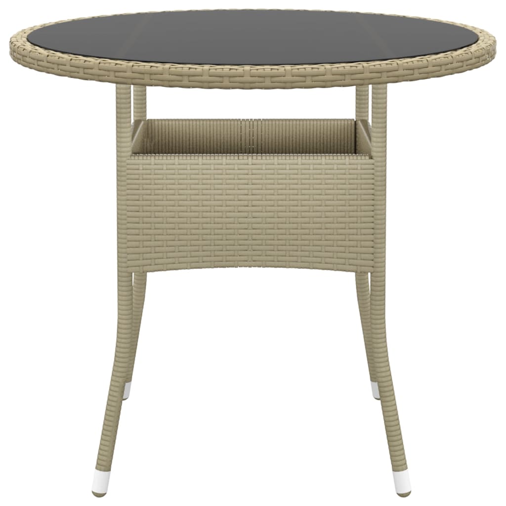 3-delige Tuinset poly rattan beige is nu te koop bij PeponiXL, paradijselijk wonen!