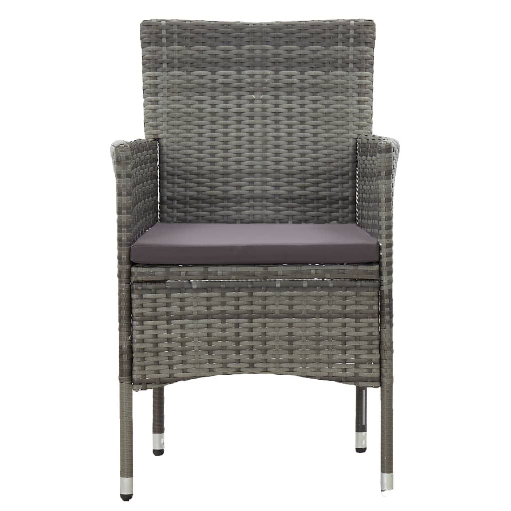 11-delige Tuinset poly rattan grijs is nu te koop bij PeponiXL, paradijselijk wonen!