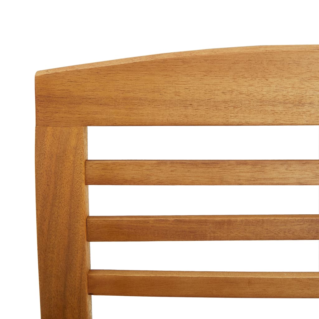 4-delige Loungeset massief acaciahout is nu te koop bij PeponiXL, paradijselijk wonen!
