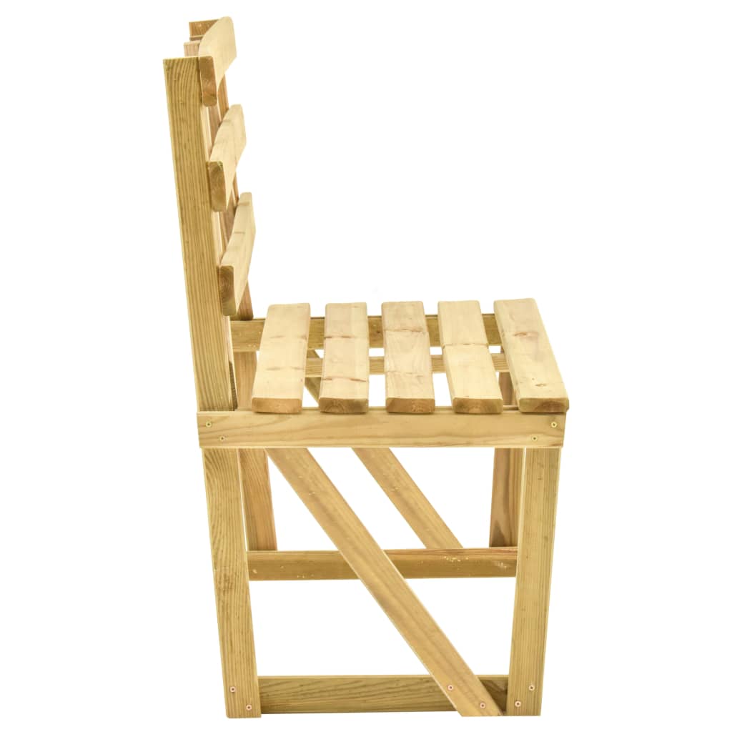 Tuinbank 120 cm geïmpregneerd grenenhout is nu te koop bij PeponiXL, paradijselijk wonen!