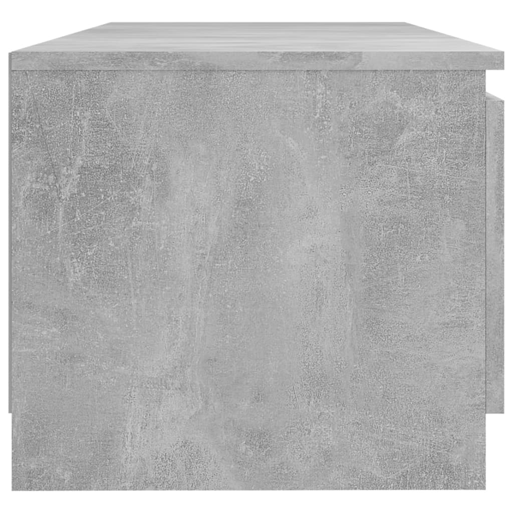 Tv-meubel met LED-verlichting 140x40x36 cm betongrijs is nu te koop bij PeponiXL, paradijselijk wonen!