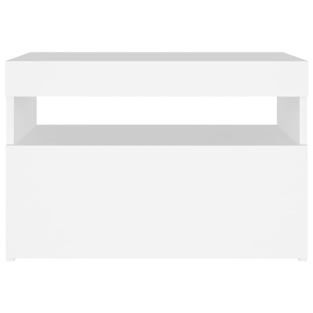 Tv-meubelen 2 st met LED-verlichting 60x35x40 cm wit is nu te koop bij PeponiXL, paradijselijk wonen!