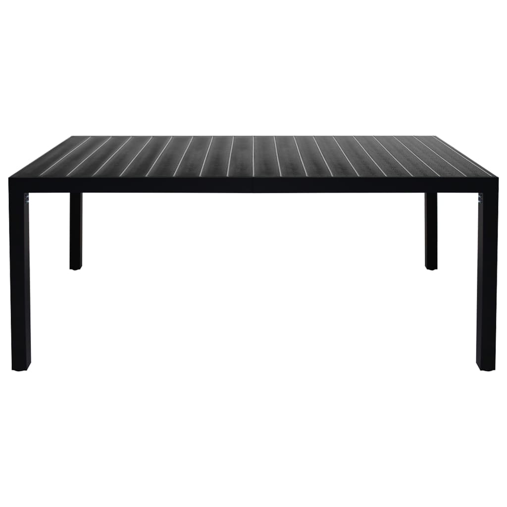 7-delige Tuinset zwart is nu te koop bij PeponiXL, paradijselijk wonen!