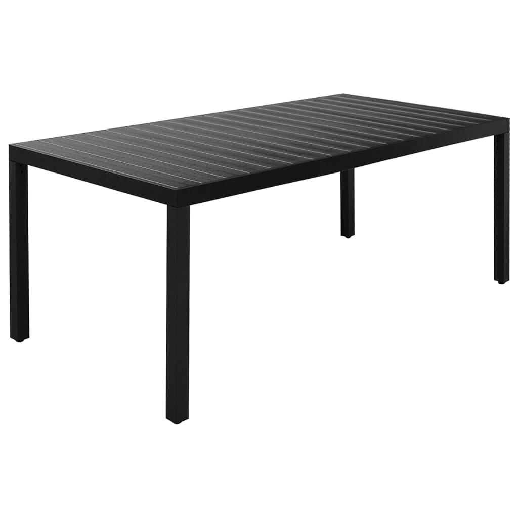 9-delige Tuinset zwart is nu te koop bij PeponiXL, paradijselijk wonen!