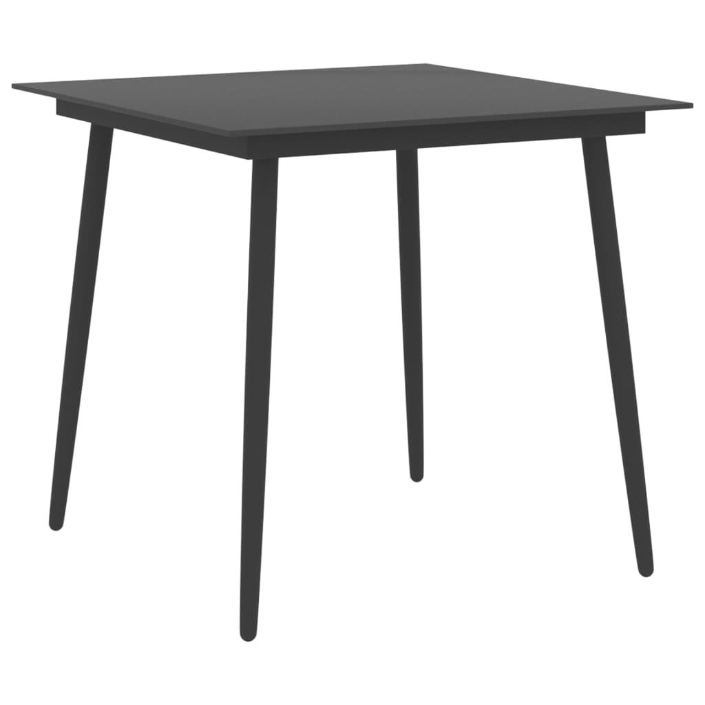 3-delige Tuinset zwart en bruin is nu te koop bij PeponiXL, paradijselijk wonen!