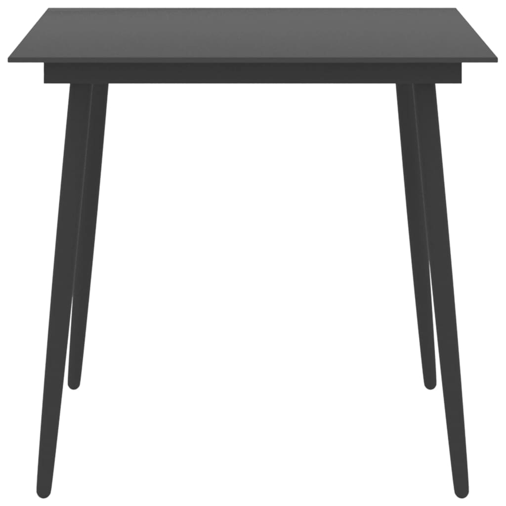 3-delige Tuinset zwart en bruin is nu te koop bij PeponiXL, paradijselijk wonen!