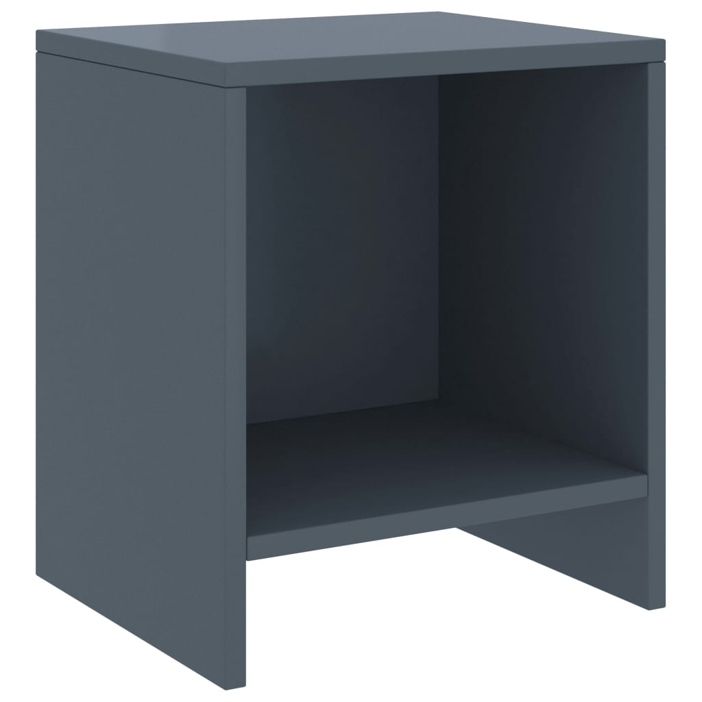 Nachtkastjes 2 st 35x30x40 cm massief grenenhout lichtgrijs is nu te koop bij PeponiXL, paradijselijk wonen!