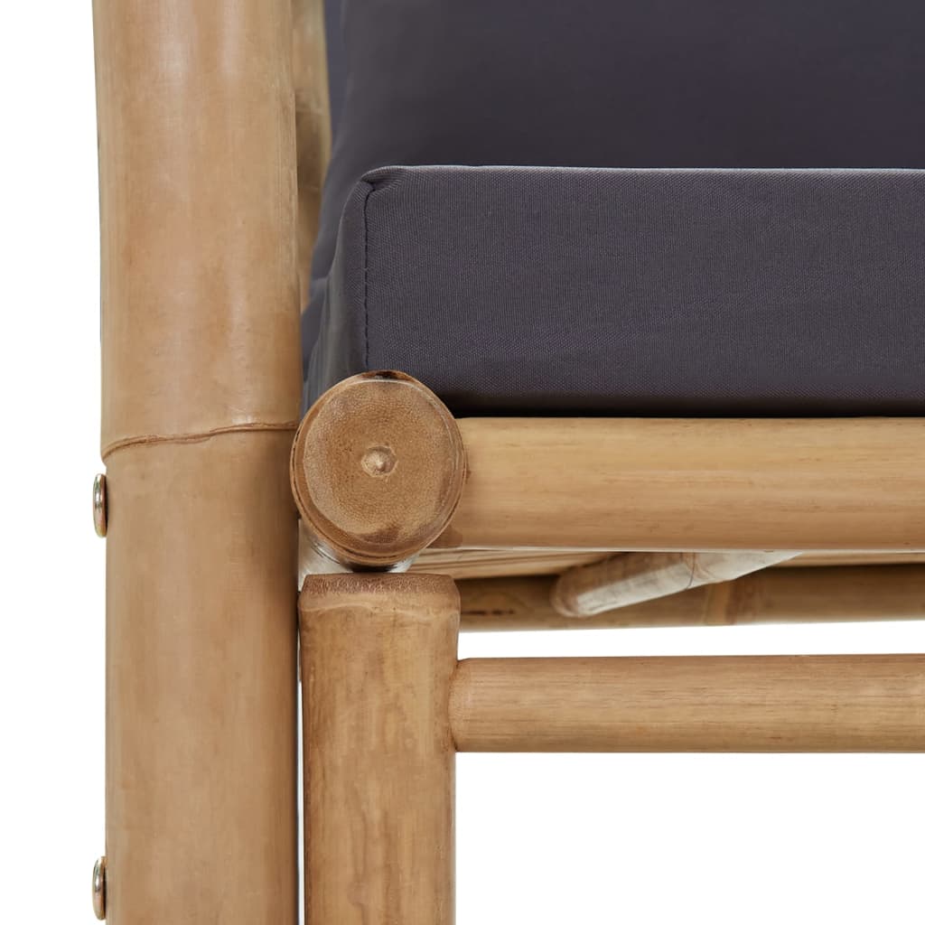 Tuinstoelen met kussens 2 st bamboe is nu te koop bij PeponiXL, paradijselijk wonen!